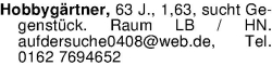 Vorschaubild der Anzeige, (Id: 2082623)