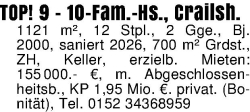 Vorschaubild der Anzeige, (Id: 2082650)