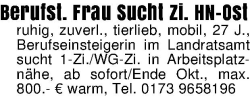 Vorschaubild der Anzeige, (Id: 2083392)